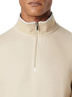 Long-Sleeve Quarter-Zip Sweater