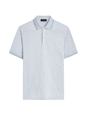 3-Button Cotton Polo Shirt