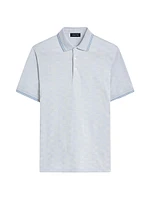 3-Button Cotton Polo Shirt