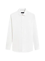 Julian Cotton Button-Front Shirt