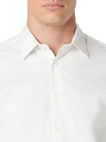 Julian Cotton Button-Front Shirt