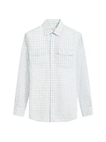 Julian Plaid Linen Shirt