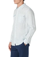 Julian Plaid Linen Shirt