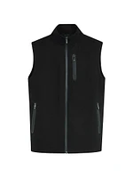 Knit Zip-Front Vest