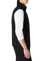 Knit Zip-Front Vest