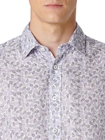 Julian Abstract Linen Shirt