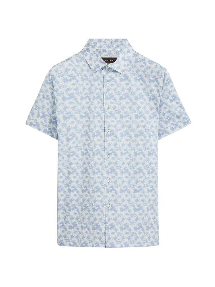 Milo Abstract Cotton-Blend Shirt