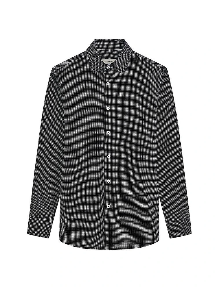 James Cotton-Blend Shirt