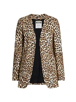 Silhouette of the Season Leopard Print Jacket