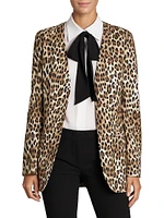 Silhouette of the Season Leopard Print Jacket