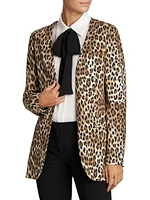 Silhouette of the Season Leopard Print Jacket