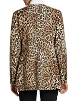 Silhouette of the Season Leopard Print Jacket