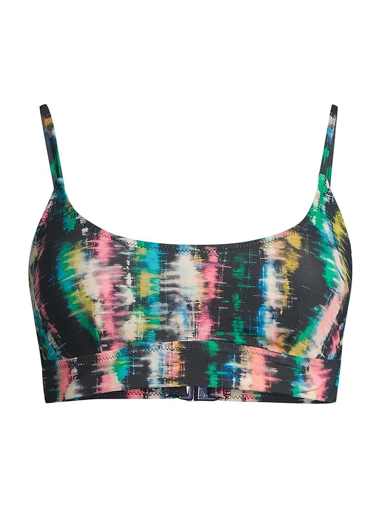 Erika Printed Bikini Top