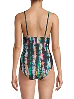 Niki V-Neck One-Piece Swimsuit