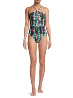 Daphne Belted One-Piece Swimsuit