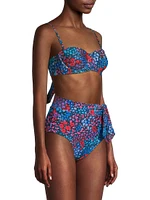 Nellie Floral Underwire Bikini Top