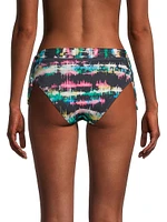 Double-Tie Mid-Rise Bikini Bottom