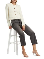 The Annabel Cotton-Blend Knit Jacket