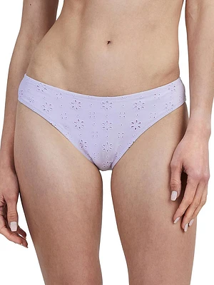 The Daphne Eyelet Bikini Bottom