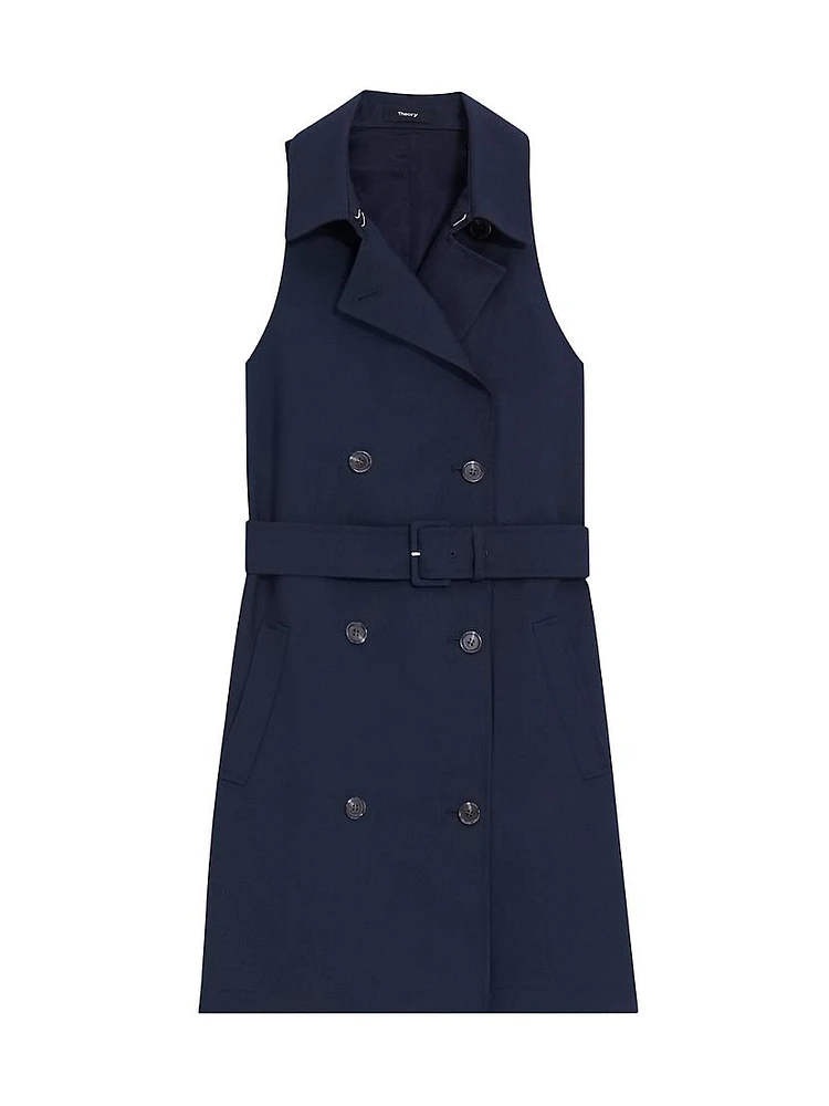 Trench Coat Minidress