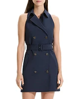 Trench Coat Minidress