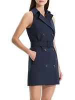 Trench Coat Minidress