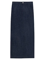 Denim Maxi Skirt