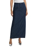 Denim Maxi Skirt