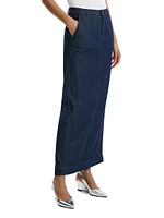 Denim Maxi Skirt