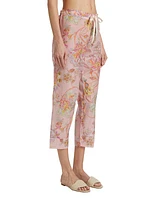 Coco Paisley Cotton-Silk Pajamas