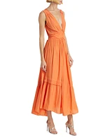 Dierdre Sleeveless Midi-Dress