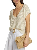 Soraya Knit Plunging V-Neck Vest