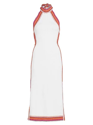 Zoey Knit Halter Midi-Dress