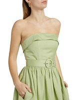 Amparo Strapless Midi-Dress