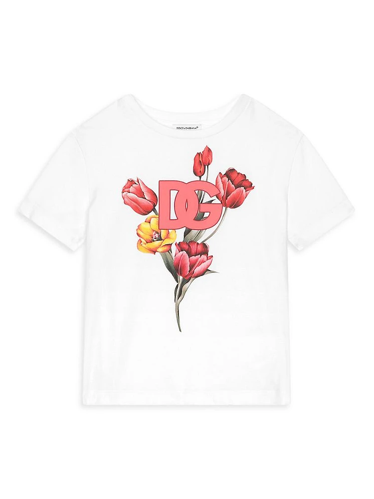 Little Girl's & DG Tulip T-Shirt