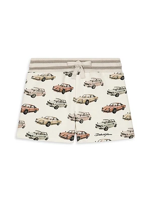 Baby Boy's Car Print Shorts