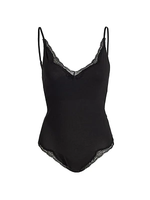 Giulietta Lace-Trim Bodysuit