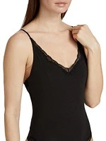 Giulietta Lace-Trim Bodysuit