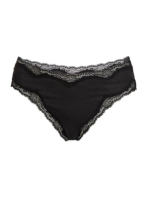 Grace Lace-Trim Briefs