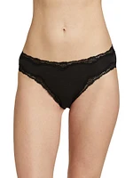 Grace Lace-Trim Briefs