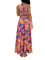 Ainslina Halter Maxi Dress