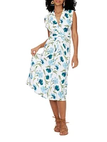 Livia Floral Midi-Dress