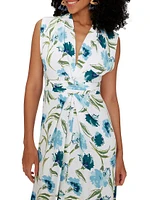 Livia Floral Midi-Dress