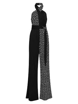 Cort Half-and-Half Jumpsuit