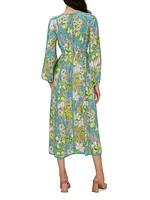 Scott Floral Midi-Dress