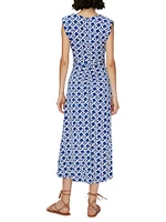 Dorothee Printed Jersey Wrap Dress