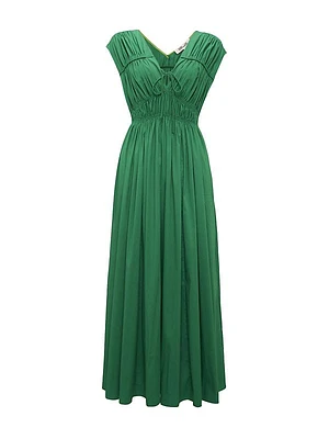 Gillian Pleated Cocktail Dress