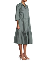 Nydilla Tiered Midi-Dress