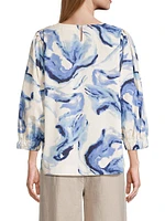 Becca Printed Blouse