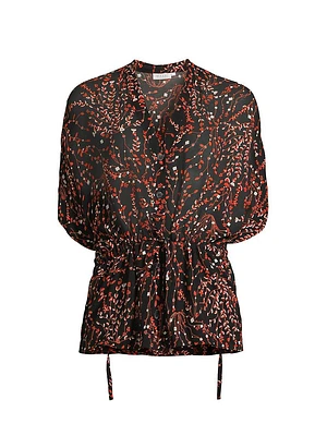 Irekana Floral Blouse